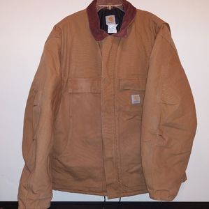 Carhartt Coat  CO3 Model canvas material -Brown